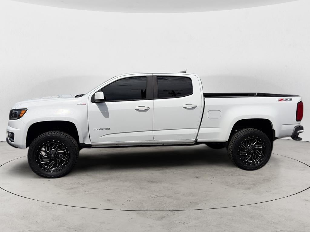 2020 Chevrolet Colorado 4WD Z71 in Summit White — front three-quarter view