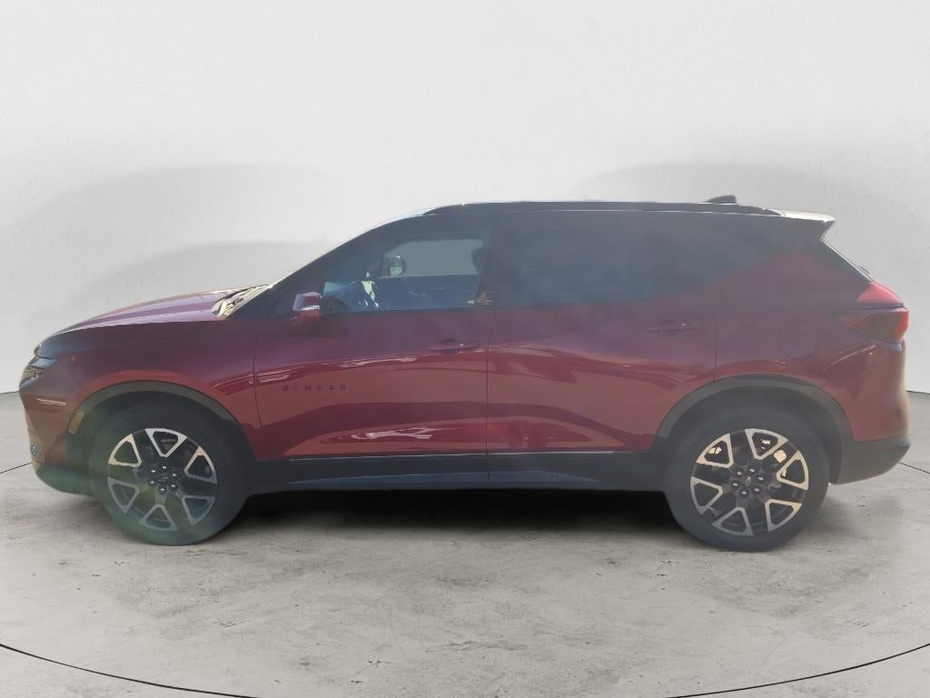 2026 Chevrolet Blazer RS in Radiant Red Tintcoat — front three-quarter view