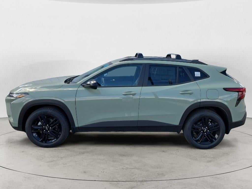 2026 Chevrolet Trax ACTIV in Cacti Green — front three-quarter view