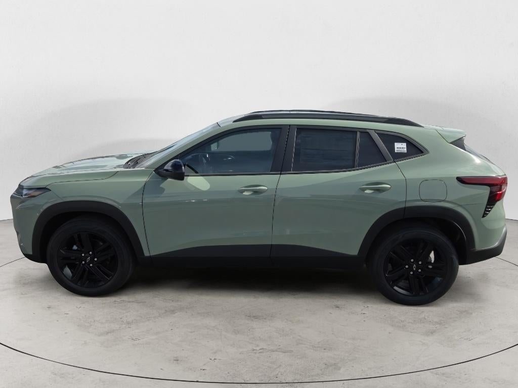 2026 Chevrolet Trax ACTIV in Cacti Green — front three-quarter view
